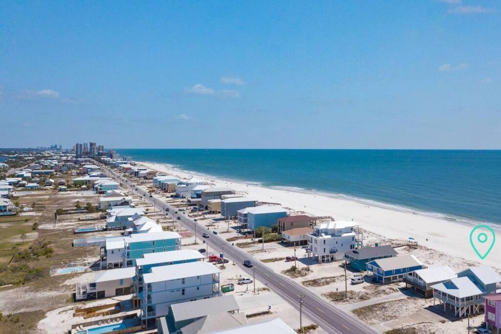 Oceanfront/Zero Steps To Beach/Views/4Br Gulf Shores Exterior photo